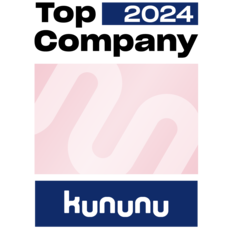 Sigel Top Company 2024 Zu sehen ist eine Auszeichnung von Kununu, die besagt: Top Company 2024, Kununu.