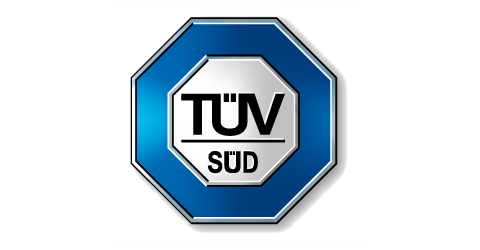 You can see the TÜV Süd logo.